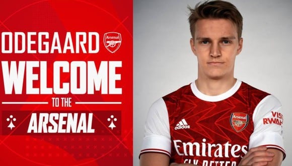 Odegaard jugará cedido en el Arsenal hasta final de temporada. (Arsenal)