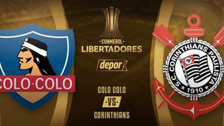 Copa Libertadores 2018: Colo Colo y Corinthians chocan en duelo vibrante por octavos de final