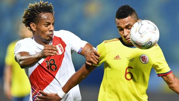 Perú y Colombia definirán el tercer puesto de la Copa América 2021. (Foto: AFP)