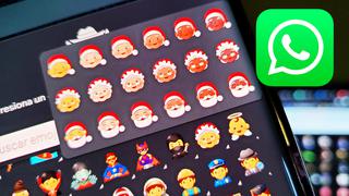 Así puedes obtener HOY los nuevos emojis de Navidad de WhatsApp