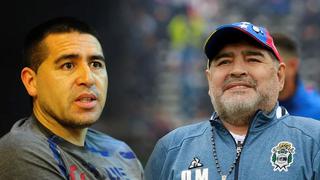 “Se vendió al mejor postor”: Maradona criticó duramente a Riquelme a pocos días de las elecciones en Boca