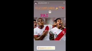 André Carrillo recibió el saludo de los jugadores de la Selección Peruana [FOTOS]