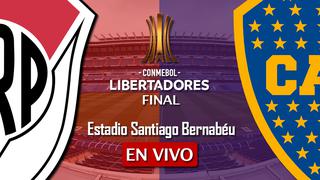 Final Copa Libertadores 2018 - EN VIVO: River - Boca en directo desde el Bernabéu en Madrid, España