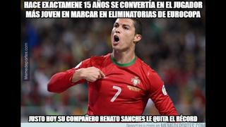 Cristiano Ronaldo protagoniza los memes del Portugal-Polonia por Eurocopa