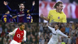 ¡Goles de sobra! Messi, Cristiano Ronaldo y todos los ganadores de la Bota de Oro desde 1997 [FOTOS]