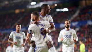 A paso de campeón: Real Madrid venció al Osasuna y se acerca al título de LaLiga
