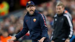 Sí se puede: técnico de la Roma mantiene las esperanzas tras el 5-2 ante Liverpool en Anfield
