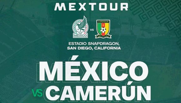 México iniciara su vigésima gira por Estados Unidos con un duelo ante Camerún. (Foto: Twitter @miselecionmx)