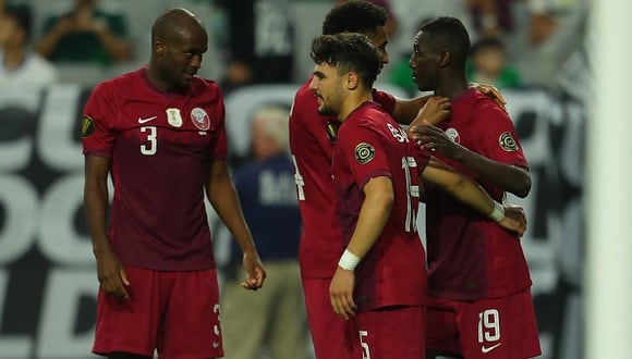 El Salvador vs. Qatar jugaron por los cuartos de final de la Copa Oro 2021 este sábado (Foto: Getty Images)