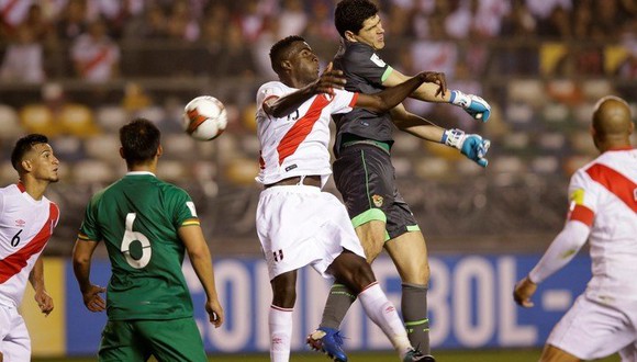 Carlos Lampe recordó el partido ante Perú por las Eliminatorias a Rusia 2018. (Foto: AP)