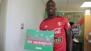 Selección Peruana: jugadores se unieron a campaña de prevención contra la Sarampión