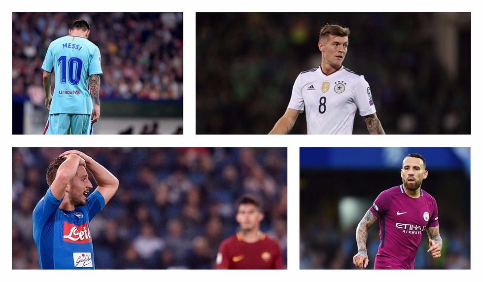 Rusia 2018: el 11 ideal de jugadores ya clasificados al Mundial, según Web Who Scored. (Foto: Getty)