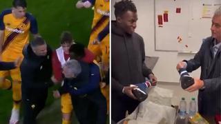 Mourinho y el sorprendente regalo a Afena-Gyan tras su primer gol con la Roma [VIDEO]