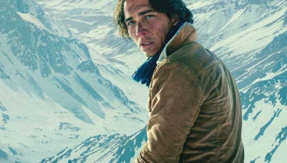 Enzo Vogrincic Roldán como Numa Turcatti en la película "La sociedad de la nieve" (Foto: Netflix)