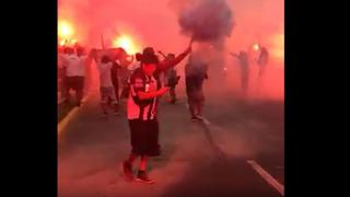 El eufórico recibimiento de los hinchas al equipo íntimo en el Estadio Nacional [VIDEO]