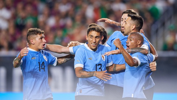 Uruguay goleó a México en un amistoso internacional disputado en Estados Unidos