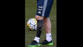 Messi estrenará ante Brasil novedoso tatuaje con la técnica de 'blackout'