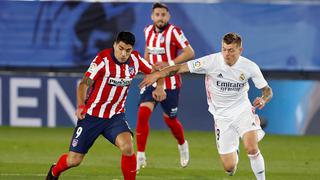 Real Madrid vs Atlético de Madrid EN VIVO: horarios y canales de TV por LaLiga
