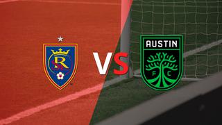 Termina el primer tiempo con una victoria para Austin FC vs Real Salt Lake por 1-0