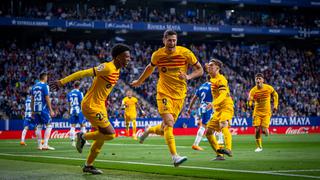 Barcelona vs. Espanyol (4-2): goles y minuto a minuto del partido por LaLiga Santander