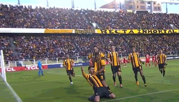 Triverio cambió penal por gol y The Strongest lo gana en casa. (VIDEO: ESPN)