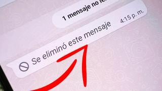 WhatsApp: el botón de “deshacer” te permitirá recuperar un mensaje eliminado