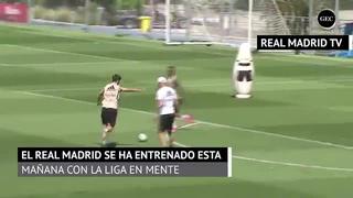 El Real Madrid continúa sus entrenamientos con mentalidad a LaLiga