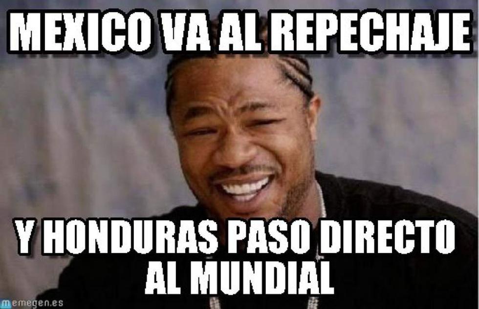Los mejores memes del México Honduras.