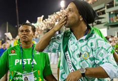 Ronaldinho fue conquistado por modelo peruana y cenó con ella [FOTO]