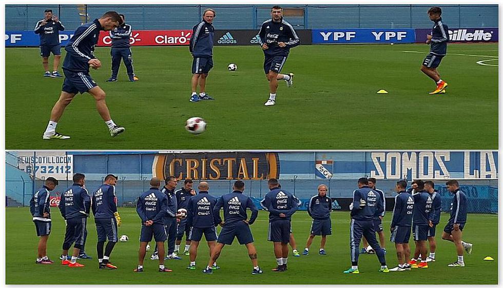 Selección Argentina: los entrenamientos del equipo de Bauza en el Alberto Gallado.
