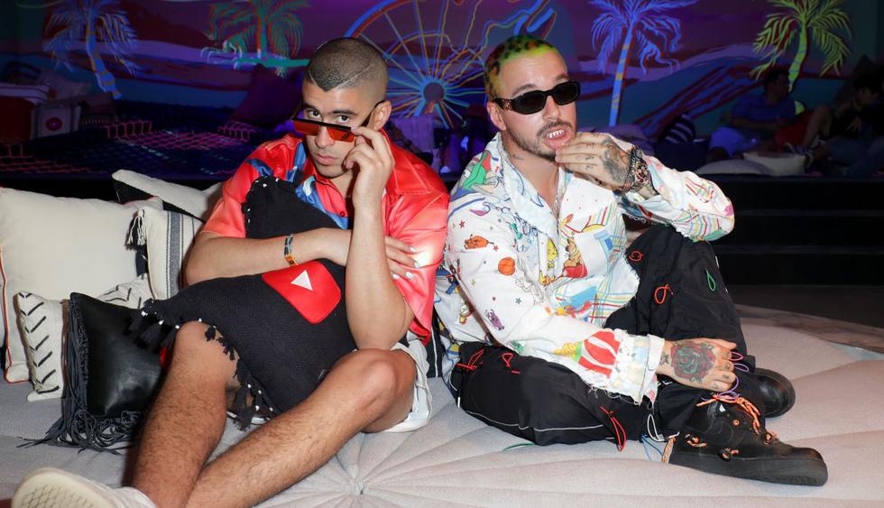 Bad Bunny dejó de seguir en Instagram a J Balvin y así reaccionó este último. (Foto: AFP)