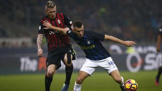 AC Milan empató 2-2 ante el Inter de Milán en San Siro por la Serie A