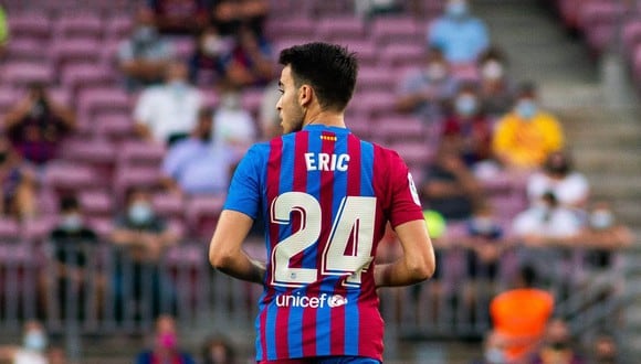 Eric Garcia llegó a coste cero al Barcelona procedente del Manchester City. (Foto: AFP)