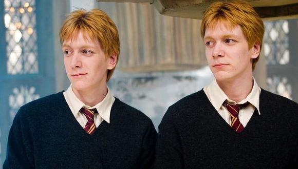 Los gemelos Weasley personajes muy populares entre los fanáticos de Harry Potter. (Foto: Warner Bros.)