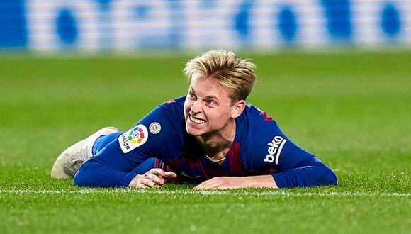 Frenkie de Jong aún no gana títulos con la camiseta del Barcelona. (Foto: Getty Images)