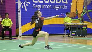 Pilar Jáuregui e Inés Castillo destacaron en última Competencia Nacional de bádminton 