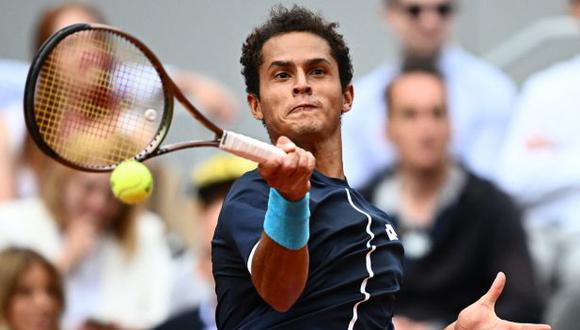 Juan Pablo Varillas alcanzó el Top 100 del ranking ATP. (Foto: AFP)