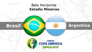 Vía DirecTV, Brasil vs. Argentina por Copa América 2019: sigue en vivo y gratis el clásico de América