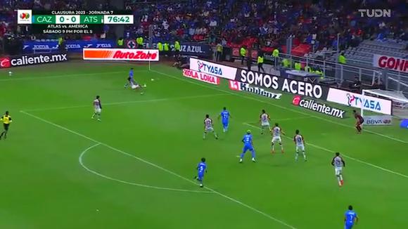Cruz Azul venció a Atlas por 1-0 con un cabezazo de Lotti (Video: Cruz Azul)
