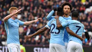 Un recital de goles: Manchester City aplastó 4-1 al West Ham por la jornada 36 de la Premier League