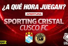 Horarios para ver el partido de Sporting Cristal vs. Cusco