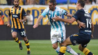 ¡Firmaron tablas! Racing empató 1-1 ante Rosario Central por la jornada 8 de la Superliga Argentina