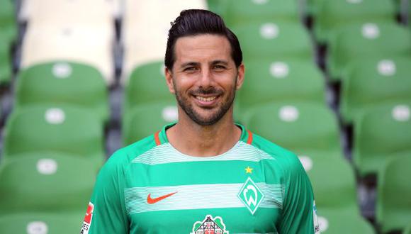 Claudio Pizarro tendrá su partido de despedida en Alemania, el 24 de septiembre. (Foto: AFP)
