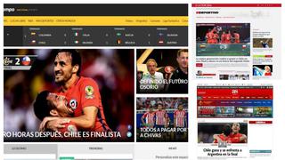 Chile a la final de la Copa América: las reacciones de la prensa mundial