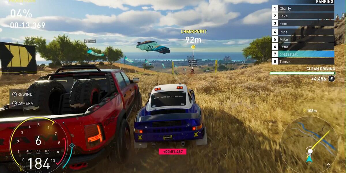 Teste de graça! The Crew Motorfest é lançado para PS4, PS5, Xbox