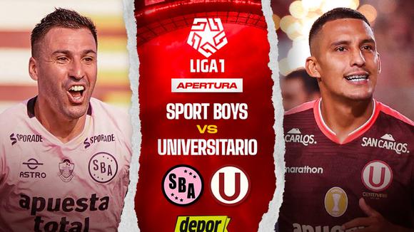 Universitario y Sport Boys juegan por la fecha 11 del Torneo Apertura 2024. (Video: Universitario)