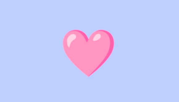 ¿Quieres saber realmente lo que significa el corazón rosado en WhatsApp? Aquí te lo explicamos. (Foto: Emojipedia)