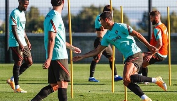Portugal inició trabajos de cara a la Liga de Naciones. (Foto: Instagram Cristiano Ronaldo)