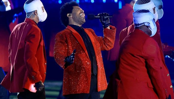 Super Bowl LV: así fue el espectáculo de medio tiempo con The Weeknd (Foto: Getty Images)