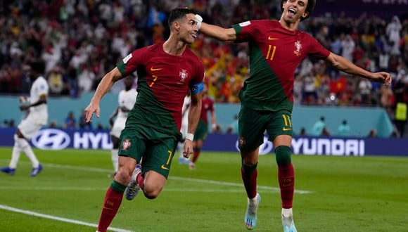 Cristiano Ronaldo marcó un solo gol durante el Mundial Qatar 2022. (Foto: AP)